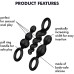 Satisfyer Booty Call Set Of 3 Black Anal Plugs Satisfyer Booty Call Set Of 3 Black Anal Plugs