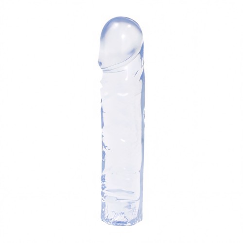 Crystal Jellies 8 Inch Dong Clear Crystal Jellies 8 Inch Dong Clear