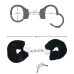 Bad Kitty Black Plush Handcuffs Bad Kitty Black Plush Handcuffs