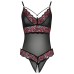 Cottelli Crotchless Body With Lace