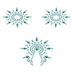 Petits Joujoux Gloria Nipple And Vagina Pasties Green