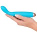 Cuties Silk Touch Rechargeable Mini Vibrator Blue