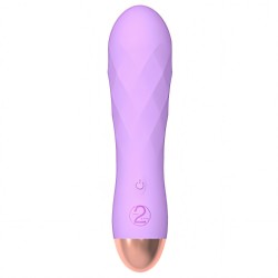 Cuties Silk Touch Rechargeable Mini Vibrator Purple Cuties Silk Touch Rechargeable Mini Vibrator Purple
