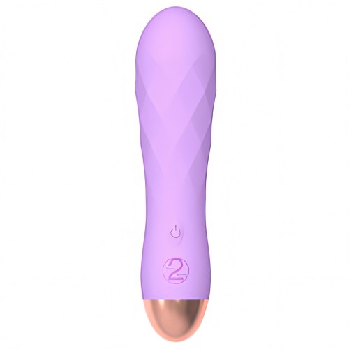 Cuties Silk Touch Rechargeable Mini Vibrator Purple Cuties Silk Touch Rechargeable Mini Vibrator Purple