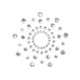 Bijoux Indiscrets Mimi Rhinestone Pasties Silver