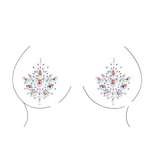 Dazzling Nipple Bling Sticker