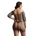 Le Desir Duo Net Sleeved Mini Dress UK 14 to 20