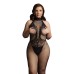Le Desir Fishnet And Lace Bodystocking UK 14 to 20