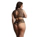 Le Desir Duo Net Key Hole Bra Set UK 14 to 20