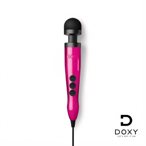 Doxy Die Cast Wand Massager 3 HOT PINK Doxy Die Cast Wand Massager 3 HOT PINK
