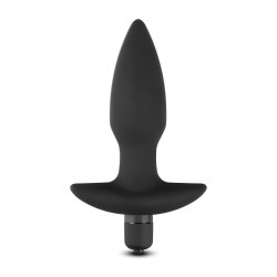 Silicone Butt Plug With Vibrating Bullet
