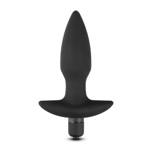 Silicone Butt Plug With Vibrating Bullet Silicone Butt Plug With Vibrating Bullet