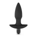 Silicone Butt Plug With Vibrating Bullet Silicone Butt Plug With Vibrating Bullet