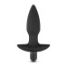 Silicone Butt Plug With Vibrating Bullet Silicone Butt Plug With Vibrating Bullet
