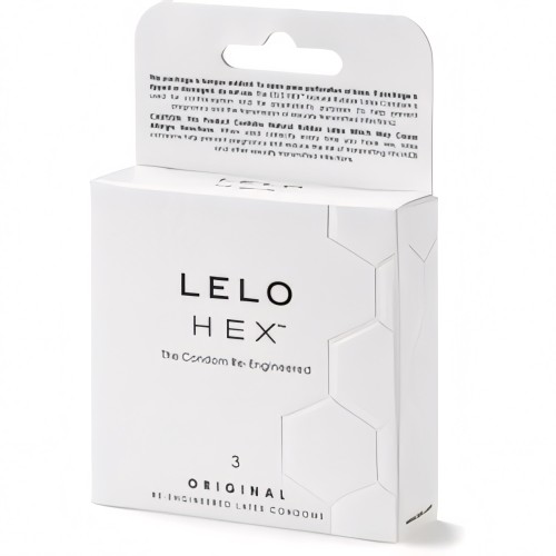 Lelo Hex Original Condoms 3 Pack Lelo Hex Original Condoms 3 Pack