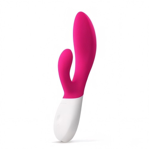 Lelo Ina Wave 2 Luxury Rechargeable Vibe Cerise Lelo Ina Wave 2 Luxury Rechargeable Vibe Cerise