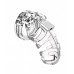 Man Cage 02 Male 3.5 Inch Clear Chastity Cage Man Cage 02 Male 3.5 Inch Clear Chastity Cage