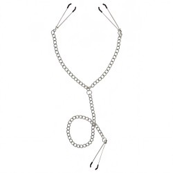 Master Series Nipple To Clit Tweezer Clamp Set