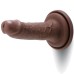 Me You Us Bulbous Head Ultra Cock 6 Inch Dildo Flesh Brown