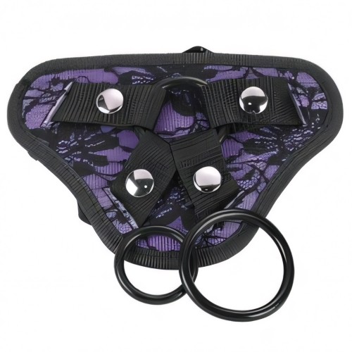 Me You Us Lace Harness With Bullet Pocket Me You Us Lace Harness With Bullet Pocket