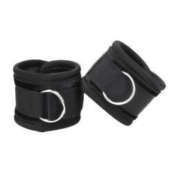 Ouch Velvet And Velcro Wrist Cuffs