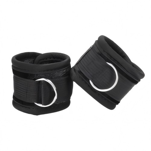 Ouch Velvet And Velcro Wrist Cuffs