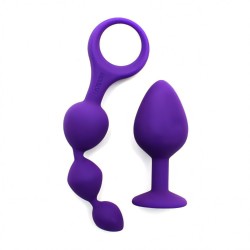Barcelona Purple Anal Pleasure Play Set Barcelona Purple Anal Pleasure Play Set