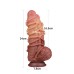 Lovetoy Extreme Dildo With Rope Pattern Lovetoy Extreme Dildo With Rope Pattern
