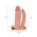 Lovetoy 3 Inch Vibrating Double Extender Flesh Pink Lovetoy 3 Inch Vibrating Double Extender Flesh Pink