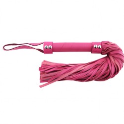 Rouge Garments Pink Leather Flogger Rouge Garments Pink Leather Flogger