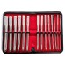 Rouge Garments Hegar 14 Piece Uterine Dilator Set