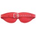 Rouge Garments Large Red Padded Blindfold Rouge Garments Large Red Padded Blindfold
