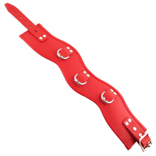 Rouge Garments Red Padded Posture Collar