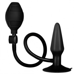 Black Booty Call Pumper Silicone Inflatable Small Anal Plug Black Booty Call Pumper Silicone Inflatable Small Anal Plug