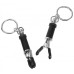 Master Series Bondage Ring Barrel Nipple Clamps