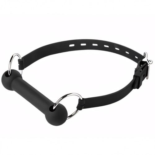 Master Series Mr. Ed Lockable Silicone Horse Bit Gag Master Series Mr. Ed Lockable Silicone Horse Bit Gag