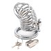 Chrome Chastity Cock Cage