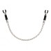 Silver Nipple Clamps With Chain